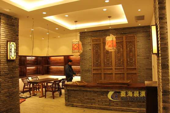 餐飲會(huì)所室內(nèi)裝飾施工圖