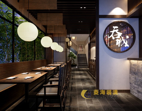 日本料理店走道設(shè)計裝修