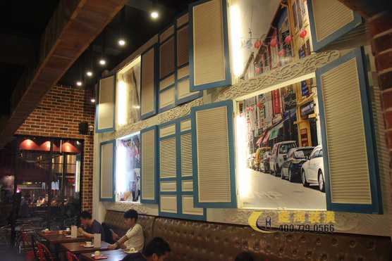 新加坡餐廳設(shè)計(jì)裝修效果圖