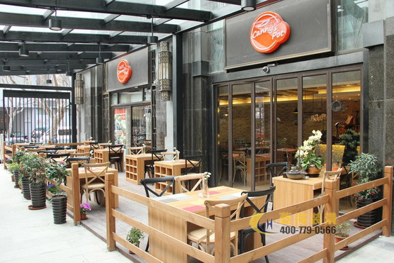 火鍋店露天設計圖