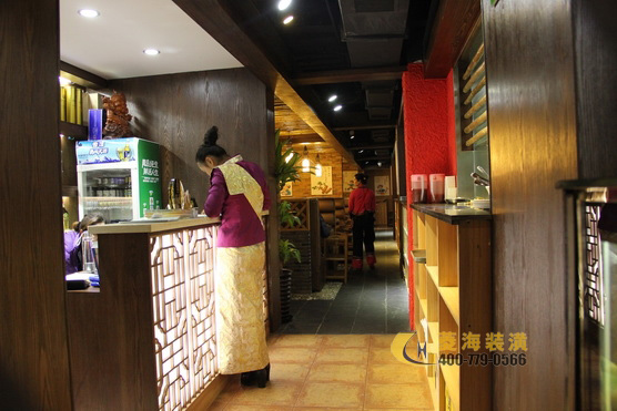 火鍋店吧臺(tái)設(shè)計(jì)效果圖
