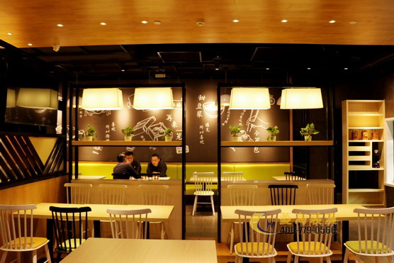 中式餐廳墻面裝飾設(shè)計