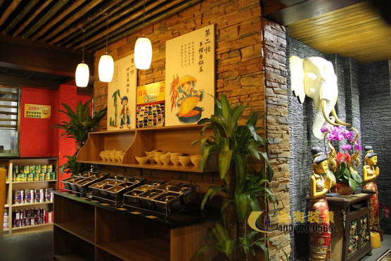火鍋店調(diào)料臺(tái)設(shè)計(jì)