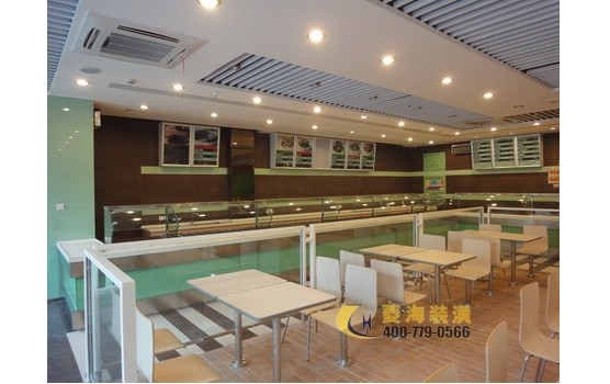 快餐店門面設(shè)計效果圖