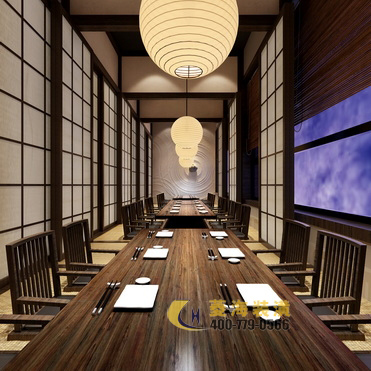日本料理店包間設(shè)計裝修