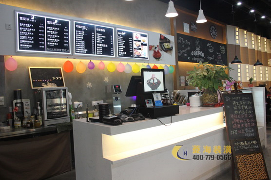 甜品店吧臺設(shè)計裝修