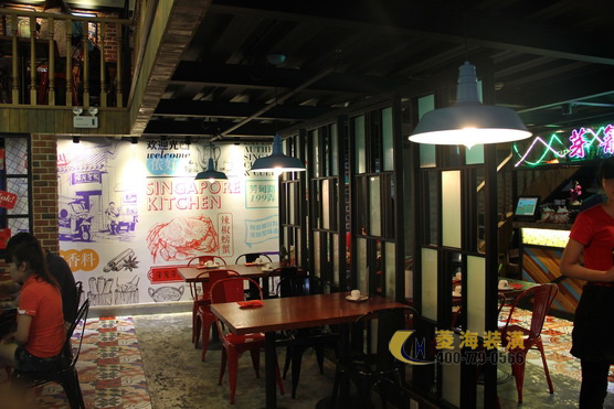 新加坡餐廳布局設(shè)計(jì)