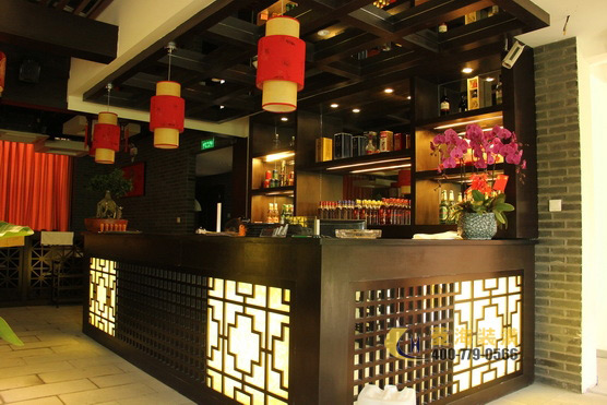 火鍋店吧臺設(shè)計