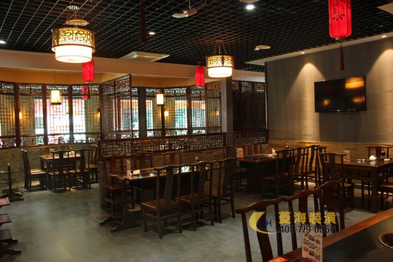 火鍋店吊頂設計裝修