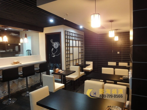 日式料理店軟裝
